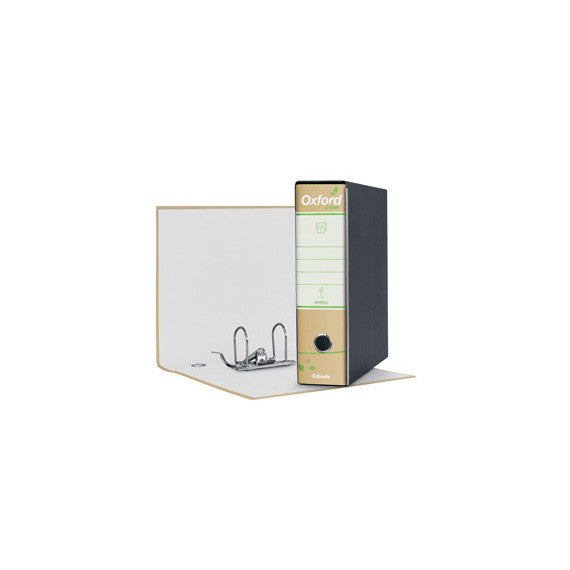 Registratore Oxford Green G83 - dorso 8 cm - commerciale 23x30 cm - avana - Esselte