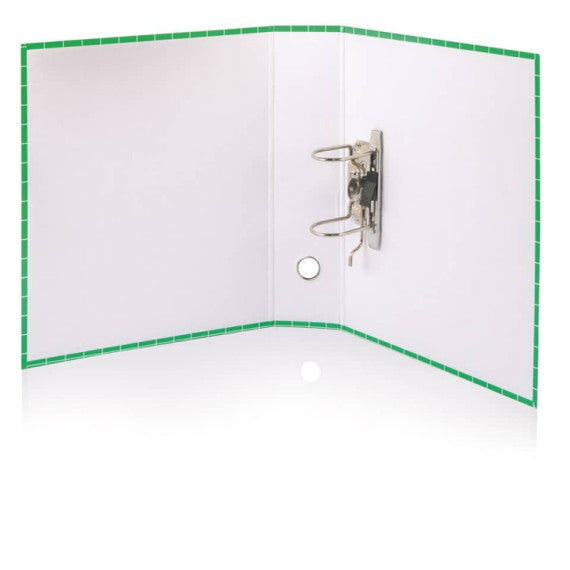 Registratore protocollo con custodia BREFIOCART New Color 35x28,5 cm dorso 8 cm verde scuro - 0201180.VE