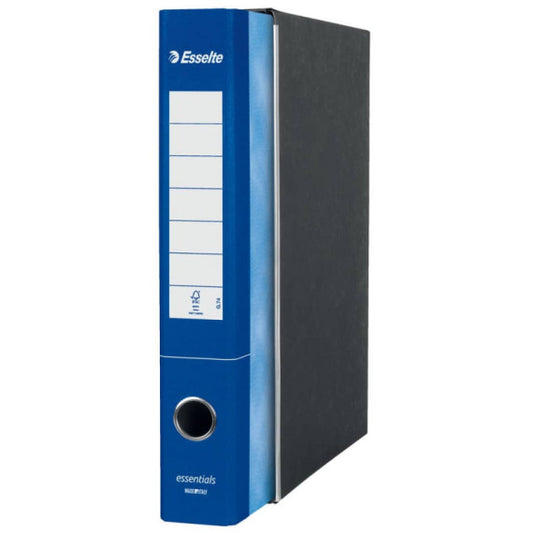 Registratore protocollo Esselte Essentials G74 23x33 cm dorso 5 cm blu - 390774050