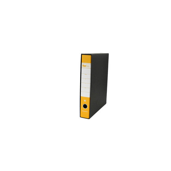 Registratore Starbox - dorso 5 cm - protocollo 23 x 33 cm - giallo - Starline