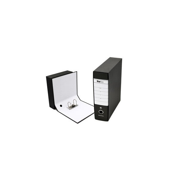 Registratore Starbox - dorso 8 cm - commerciale 23 x 30 cm - nero - Starline