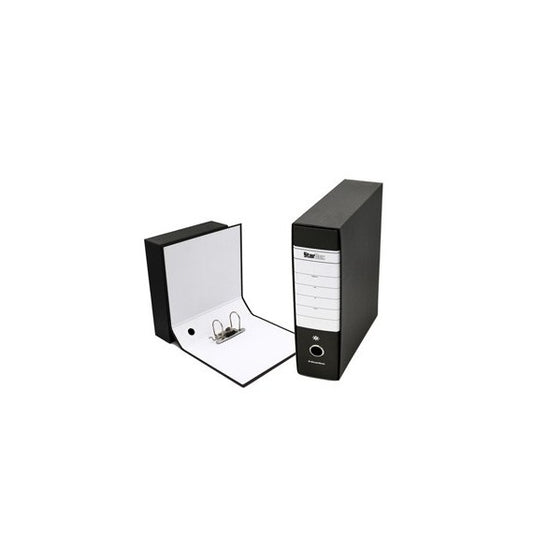 Registratore Starbox - dorso 8 cm - commerciale 23 x 30 cm - nero - Starline