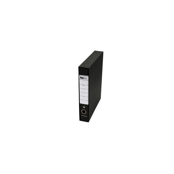 Registratore Starbox sfuso - dorso 5 cm - protocollo 23 x 33 cm - nero - Starline