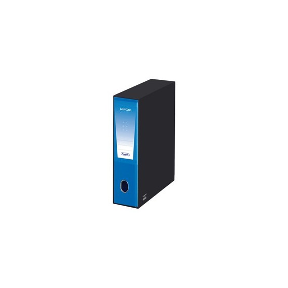 Registratore Unico - dorso 8 cm - protocollo 23x33 cm - azzurro - Favorit