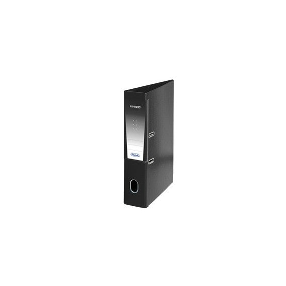 Registratore Unico Rado - dorso 8 cm - protocollo 23x33 cm - nero - Favorit