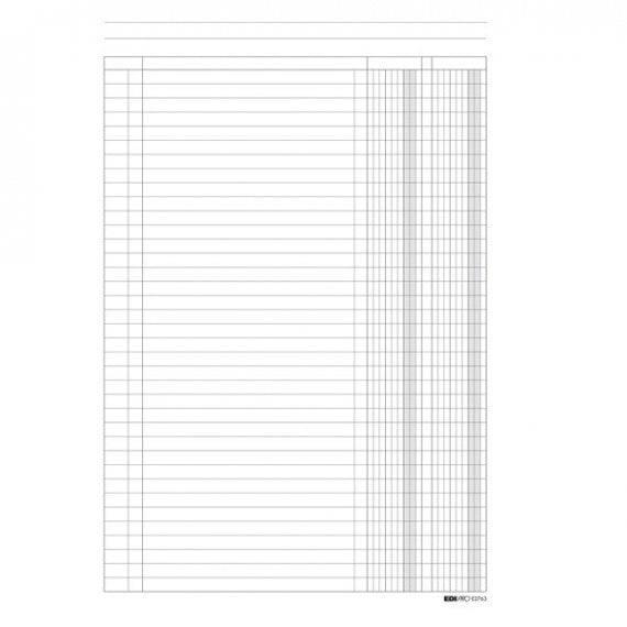 Registro a 2 colonne - 31 x 24cm - 100 fogli - Edipro