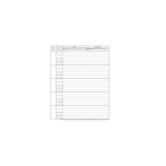 Registro antiriciclaggio operatori non finanziari - 31 x 24 - 96 fogli - Edipro
