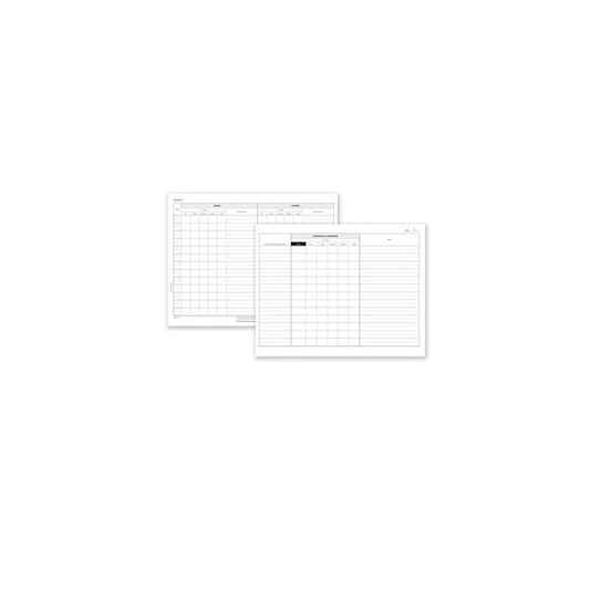 Registro carico/scarico suini - 23 pagine numerate - 31 x 24,5 cm - DU138311000 - Data ufficio