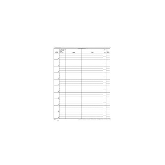Registro corrispondenza arrivo/partenza - 31 x 24 cm - 50 fogli - Edipro