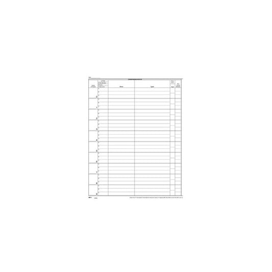 Registro corrispondenza arrivo/partenza - 31 x 24 cm - 50 fogli - Edipro