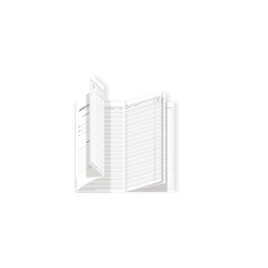 Registro del professore (3 classi) - 31 x 17 cm - DU3425PS000 - Data Ufficio