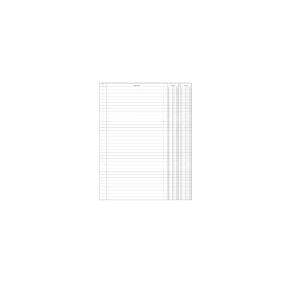 Registro Entrate-Uscite - 100 pagine - 31 x 24,5 cm - DU135800000 - Data Ufficio