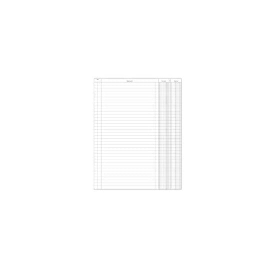 Registro Entrate-Uscite - 100 pagine - 31 x 24,5 cm - DU135800000 - Data Ufficio
