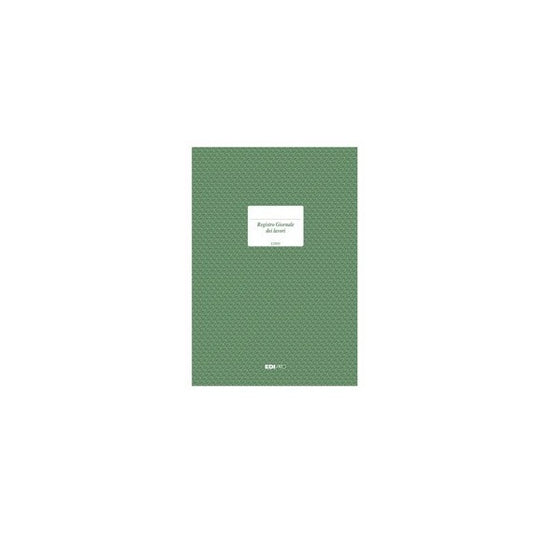 Registro giornale lavori - 31 x 21cm - 47pg - numerate - Edipro