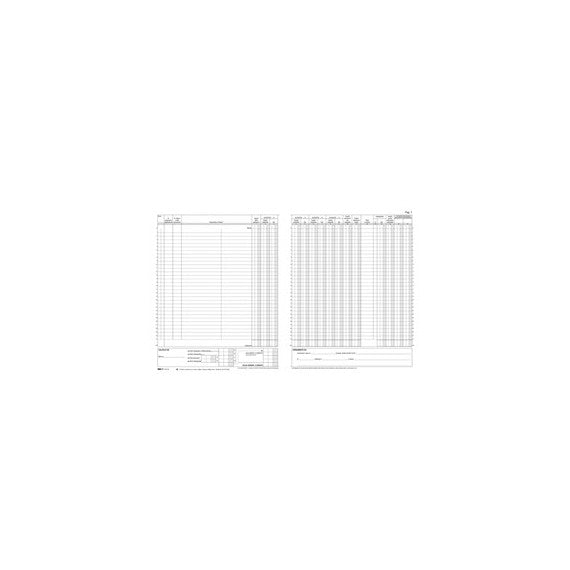 Registro Iva fatture - 31 x 24,5cm - 22pg - numerate - Edipro