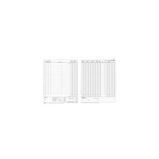 Registro Iva fatture - 31 x 24,5cm - 22pg - numerate - Edipro