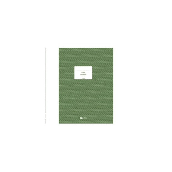 Registro libro inventari - 31 x 24,5cm - 92pg - numerate - Edipro