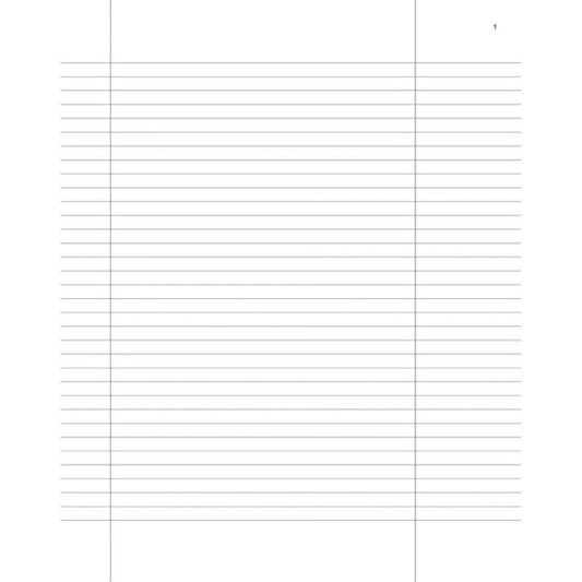 Registro libro soci di SPA data ufficio 100 pagg. righe uso bollo 31x24,5 cm DU135400000