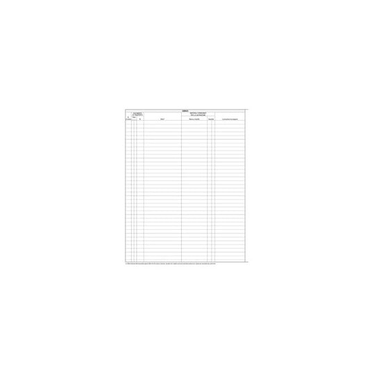 Registro merci in lavorazione - 31 x 24cm - 47 fogli - Edipro