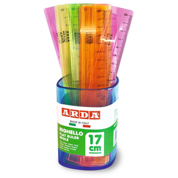 Righelli Arda in 3 barattoli dimensioni assortite 9004P