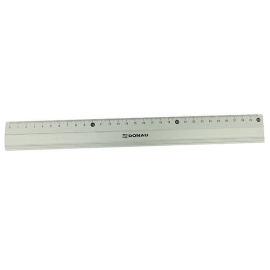 Righello in alluminio Donau 30 cm argento 322208024
