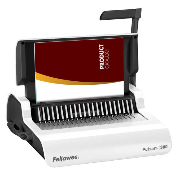 Rilegatrice a dorsi plastici FELLOWES Pulsar+ 300 capacità di perforazione 17 fogli - 5627601