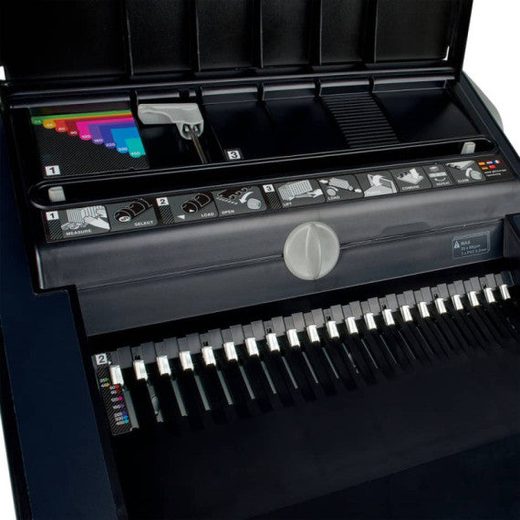 Rilegatrice a dorsi plastici GBC CombBind C340 nero 4400420