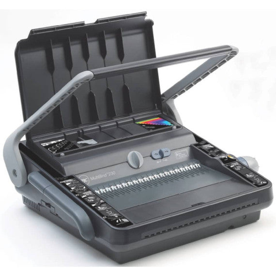 Rilegatrice a spirale metallica GBC MultiBind® 230 grigio 4400423