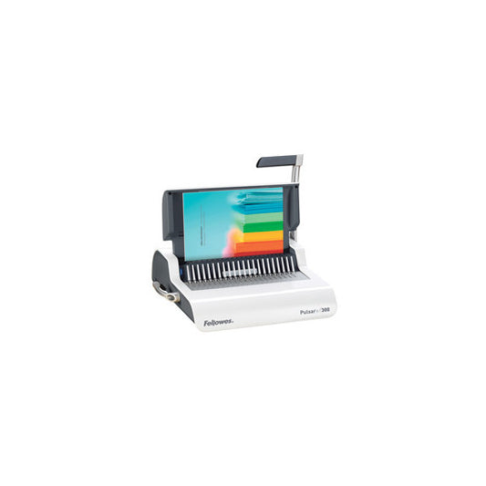 Rilegatrice Pulsar+ 300 - manuale - a dorso plastico - Fellowes