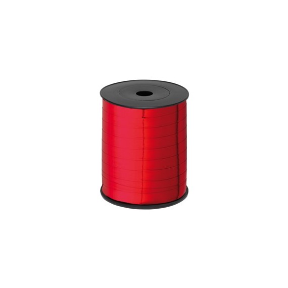 Rocca di nastro 6870 - metal - 10mmx250mt - rosso 07 - Brizzolari