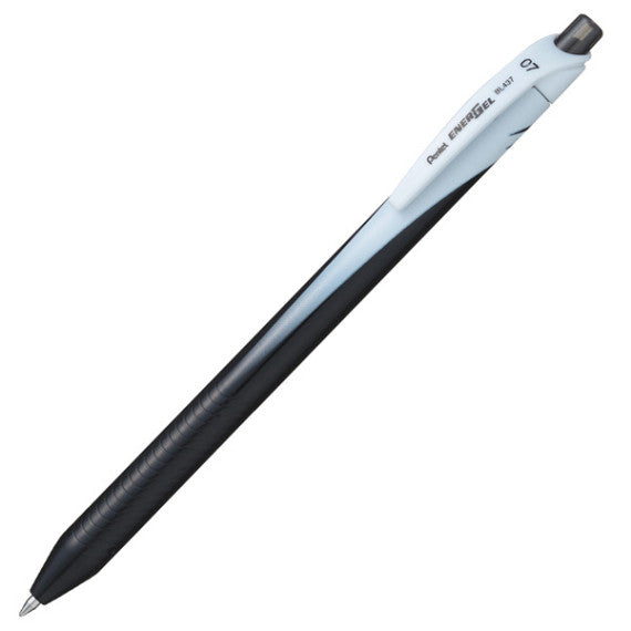 Roller a scatto Energel Slim - punta 0,7 mm - nero - value pack 20+4 pezzi