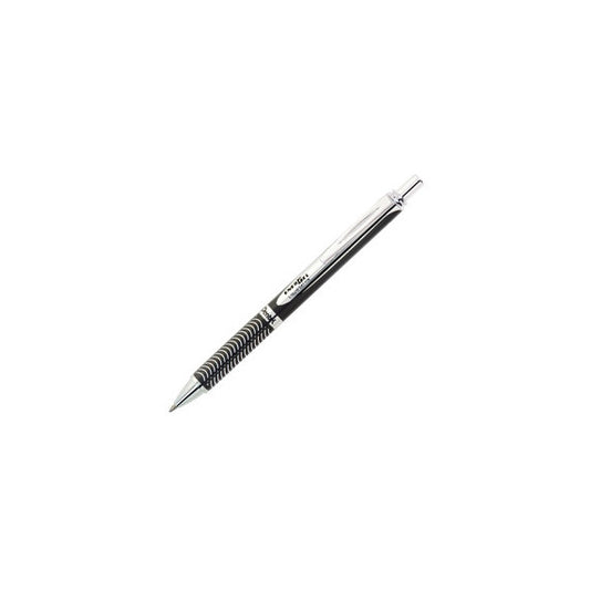 Roller a scatto Energel Sterling - punta 0,7mm - fusto nero - Pentel