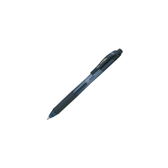 Roller a scatto Energel X BL107  - punta 0,7mm  - nero - Pentel