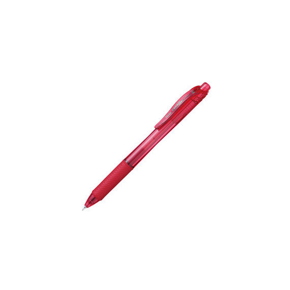 Roller a scatto Energel X BLN 104 - punta 0,4 mm - rosso - Pentel