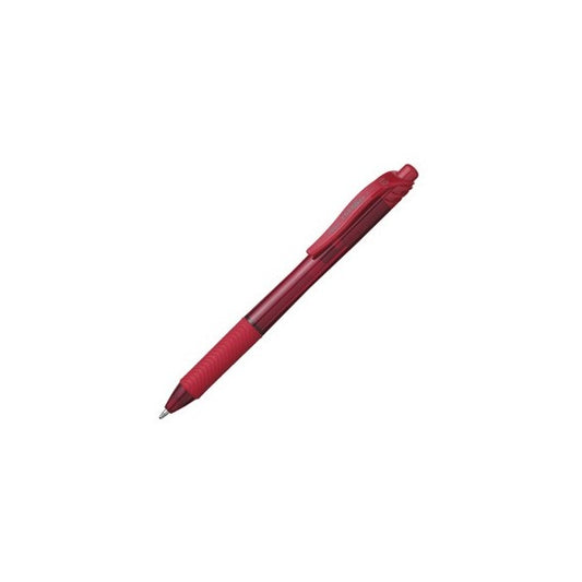 Roller a scatto Energel X Click BL110 - punta 1,0mm - rosso  - Pentel