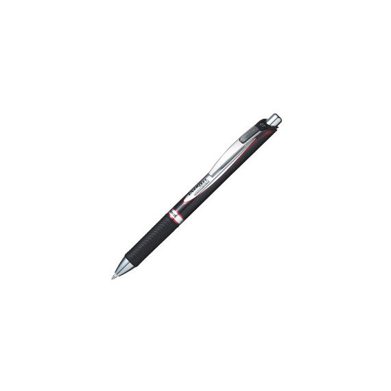 Roller a scatto Energel XM Permanent  - punta 0,7mm - rosso - Pentel