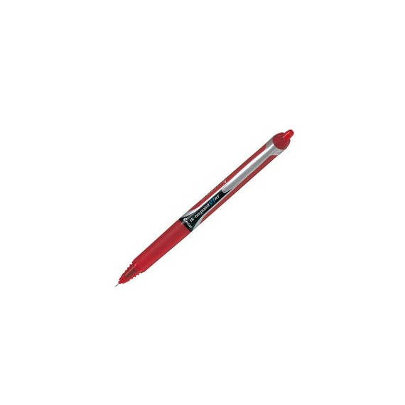 Roller a scatto Hi Tecpoint V7 RT - punta 0,7mm - rosso  - Pilot