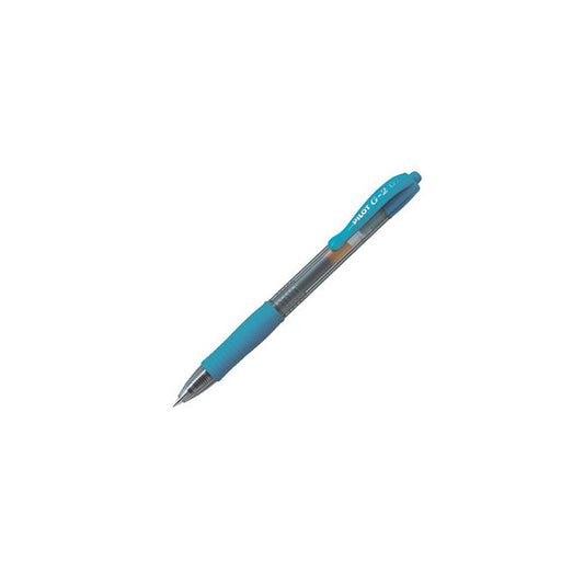 Roller gel a scatto G-2 - punta 0,7mm - azzurro - Pilot