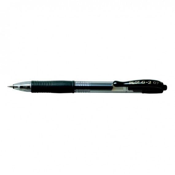 Roller gel a scatto G 2 - punta 0,7mm  - nero - Pilot - conf. 16 + 4 pezzi