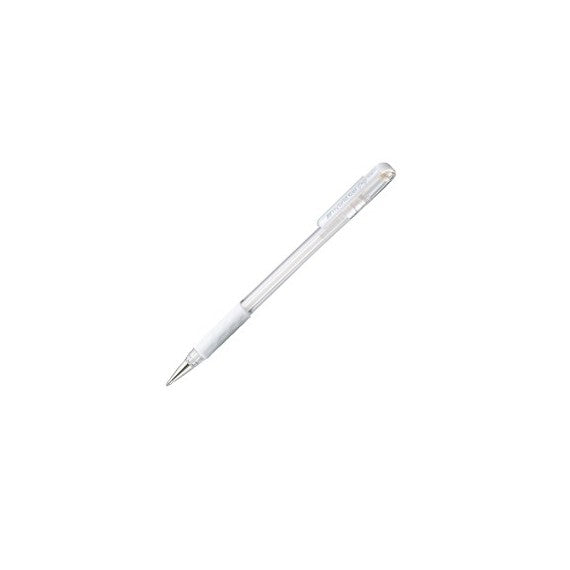 Roller Gel Hybrid Grip Luna K118 - punta 0,8mm - bianco  - Pentel