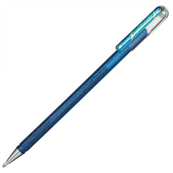 Roller gel Hybrid Milky - punta 0,8 mm - colori assortiti pastel - Pentel - astuccio 6 + 1 pezzi