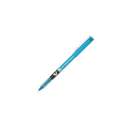 Roller Hi Tecpoint V5 - punta 0,5 mm - azzurro - Pilot