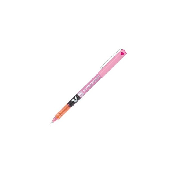 Roller Hi Tecpoint V5 - punta 0,5 mm - rosa - Pilot