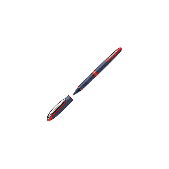 Roller One Business con cappuccio  - tratto ultra smooth 0,6mm - rosso - Schneider