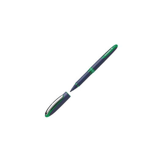 Roller One Business con cappuccio  - tratto ultra smooth 0,6mm - verde - Schneider