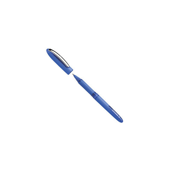 Roller One Hybrid C con cappuccio  - tratto 0,3mm - blu - Schneider