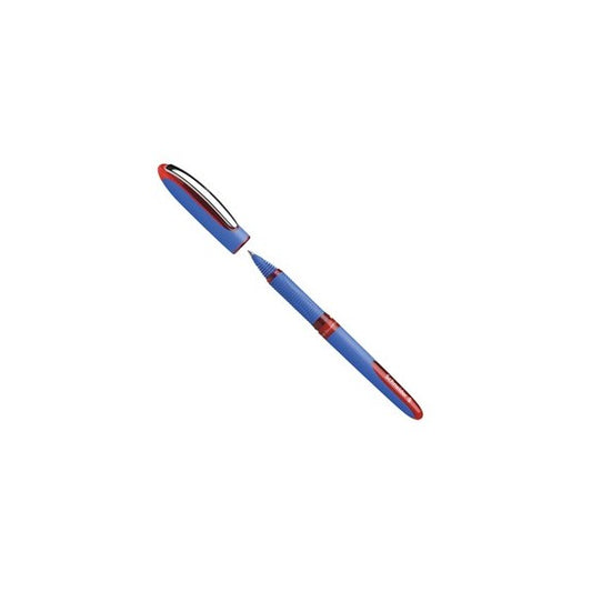 Roller One Hybrid C con cappuccio - tratto 0,3mm - rosso - Schneider