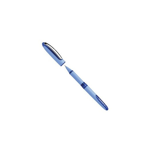 Roller One Hybrid N con cappuccio - tratto 0,3mm - blu - Schneider