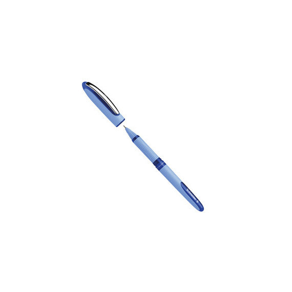 Roller One Hybrid N con cappuccio - tratto 0,5mm - blu - Schneider