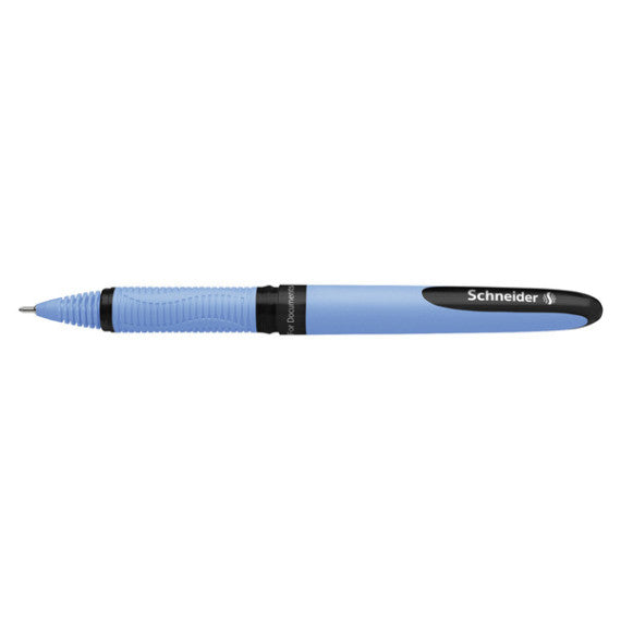 Roller One Hybrid N con cappuccio  - tratto 0,5mm - nero - Schneider
